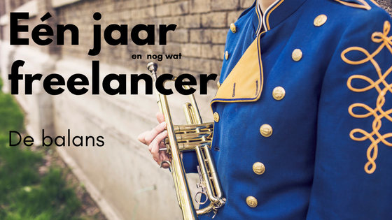 Een jaar freelancer de balans