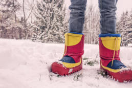 Koude voeten bij thuiswerk? Draag sneeuwschoenen.